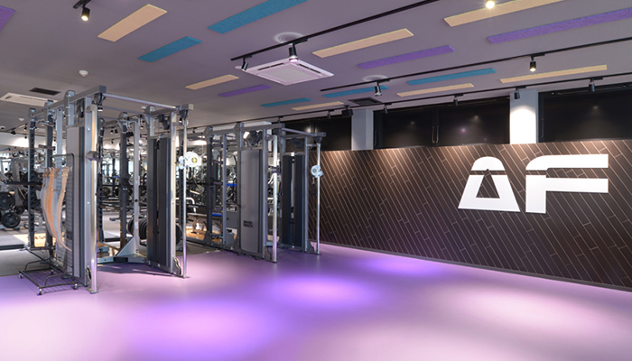 ANYTIME FITNESS 店舗内装